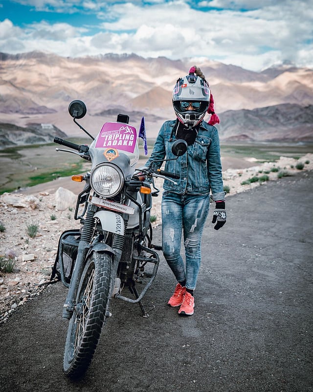 Female biker Vishakha Fulsunge in conversation with Outlook Traveller