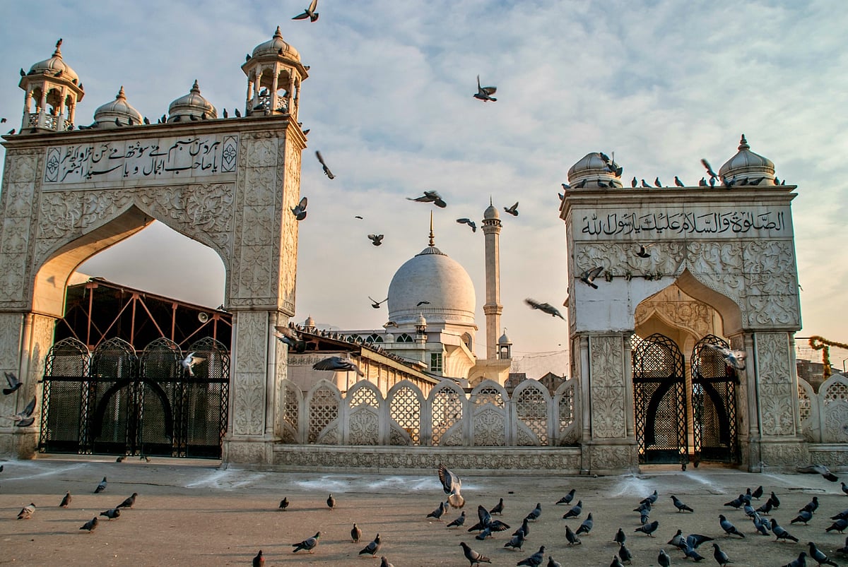The Hazratbal Shrine was built in the 17th century