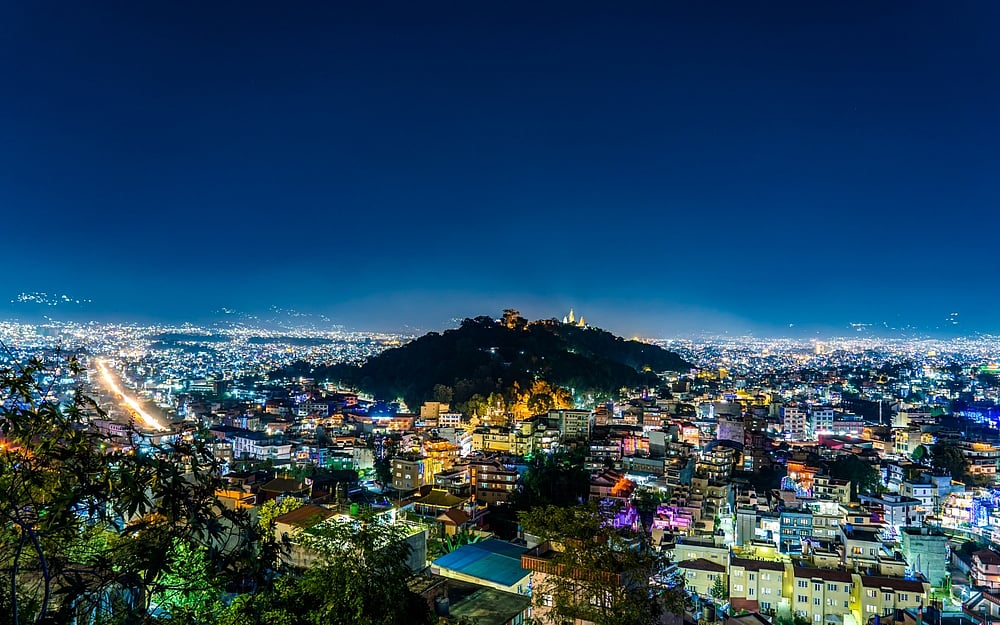 Kathmandu comprises three formerly fortified cities that kings ruled