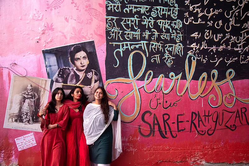 Suleman has worked extensively with women protesting gender-based violence in South Asia