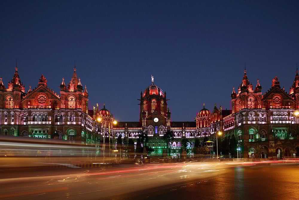 To celebrate the birth of Indian Republic, armed forces personnel march along the Kartavya Path