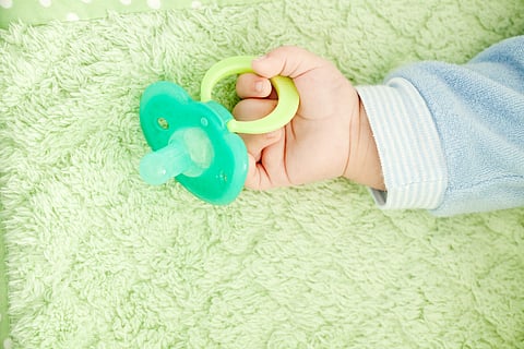 Pop colour pacifiers