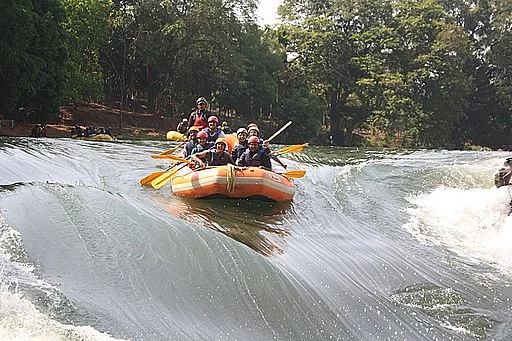 Kundalika river, near Kolad in Raigad, is popular for white-river rafting