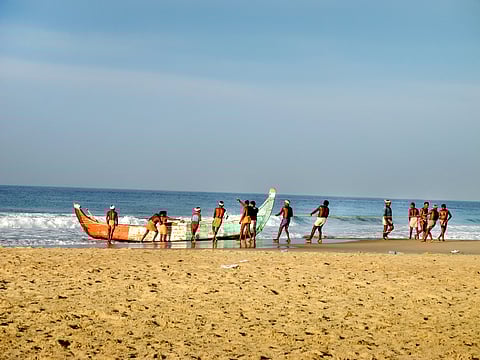 Kovalam is a short three-hour flight from Mumbai