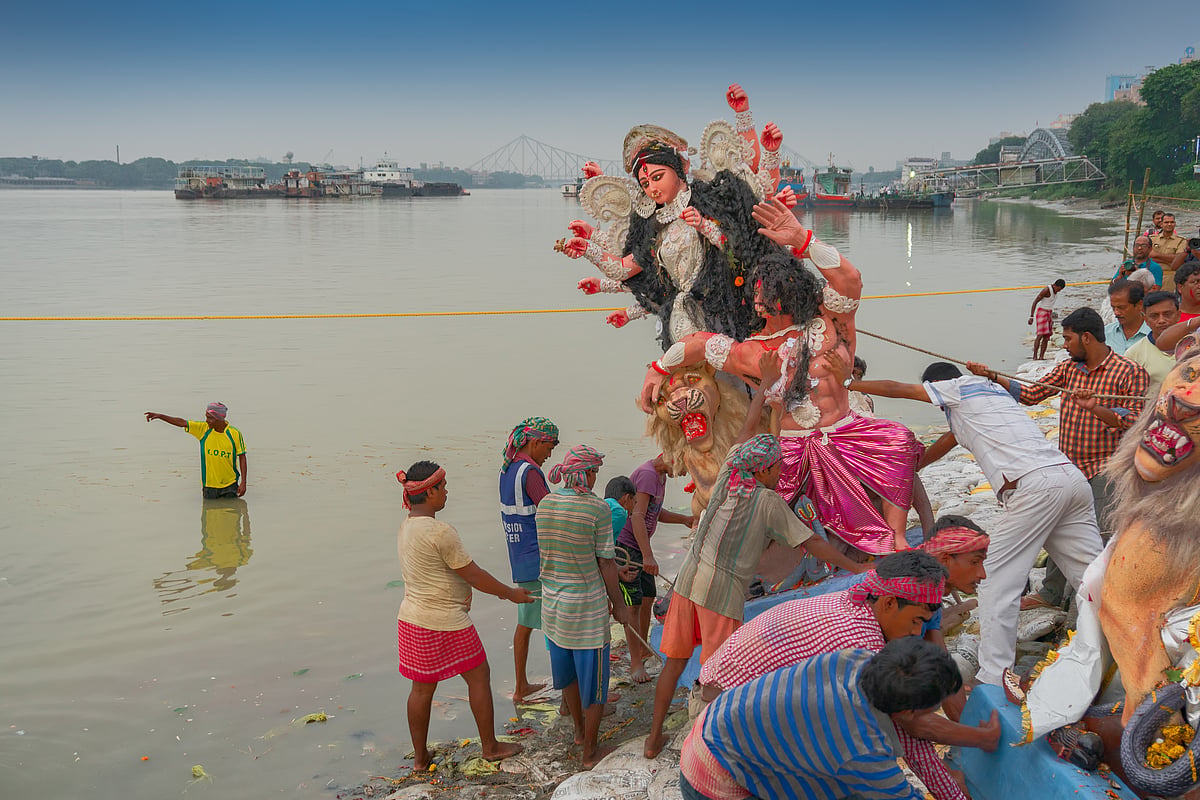 Durga Puja visarjan