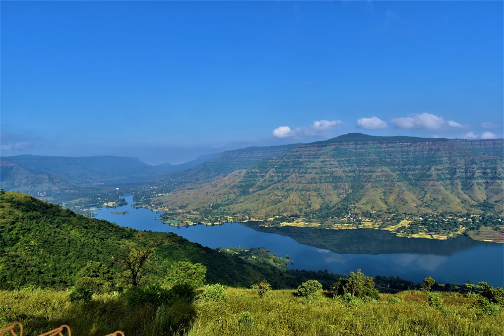 Panchgani has panoramic views of the surrounding valleys
