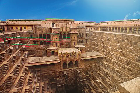 Chand Baori, located in Abhaneri