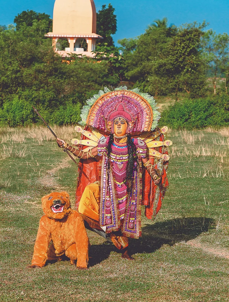 A Mahishasurmardini performance