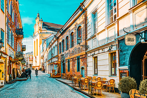 Vilnius in Lithuania