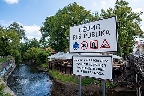 Uzupis has some 7,000 residents