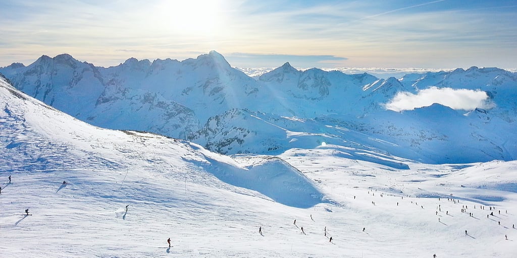 Ski and snowboard music festival is held at the largest skiable glacier in Europe