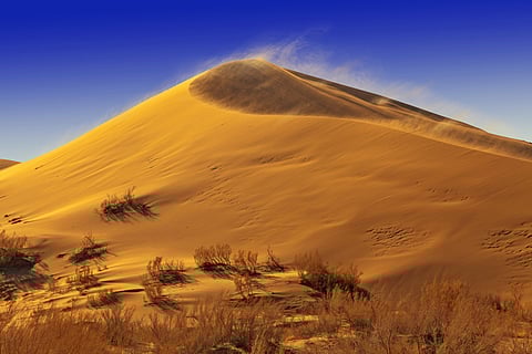 The singing dunes