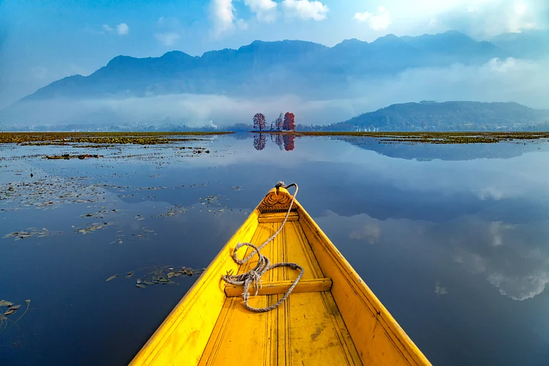 What could be more romantic than shikara sailing on Dal Lake?
