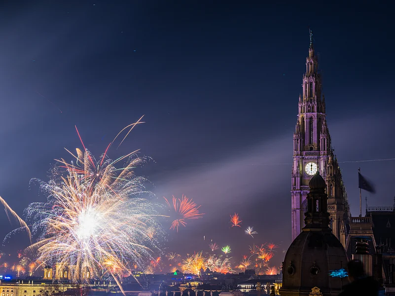 The Kaiserball is held in an actual palace on New Years eve