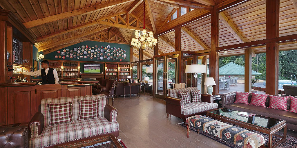 Warm interiors at Araiya Palampur
