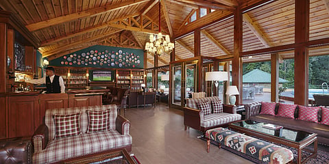 Warm interiors at Araiya Palampur