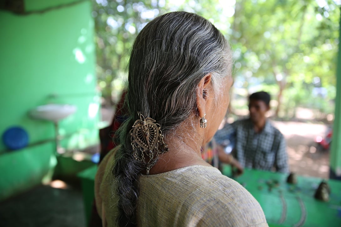 Hair ornaments at the festival