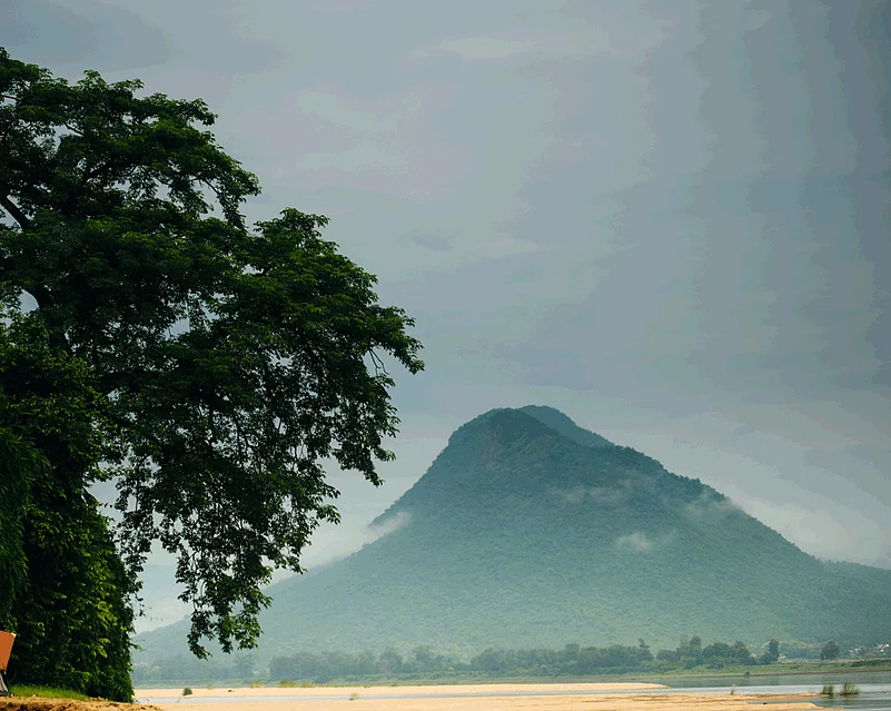 The green hills at Satkosia add to the beauty of the place
