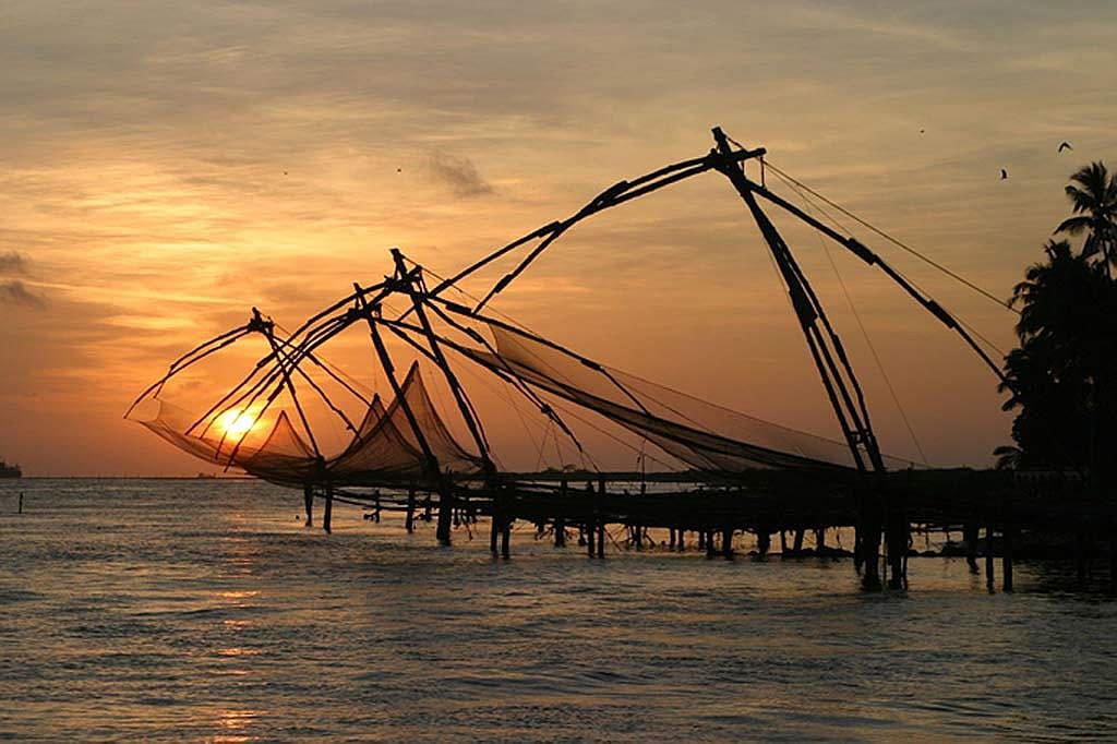 Chinese fishing nets at Kochi