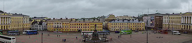 The Senate Square in Helsinki