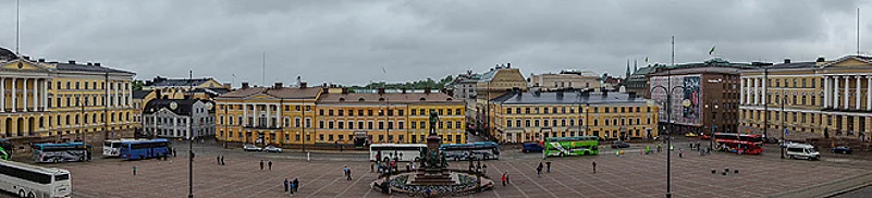 The Senate Square in Helsinki