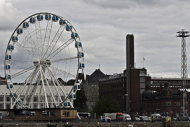Sky wheel at Helsinki