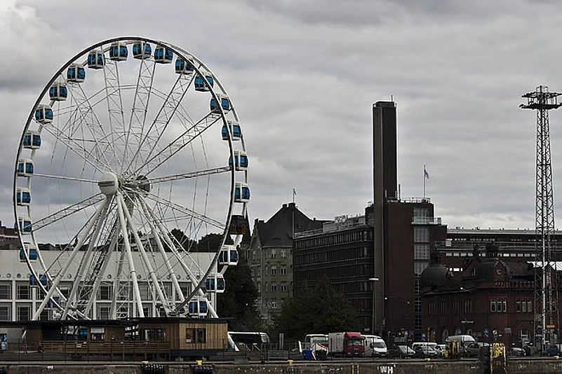 Sky wheel at Helsinki