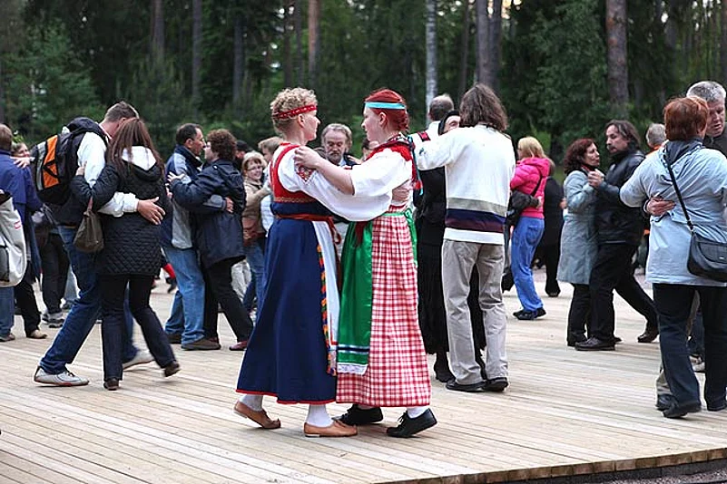 Midsummer celebrations in Finland