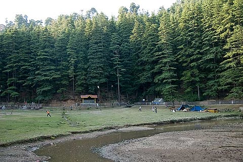 The Dal Lake in Dharamsala