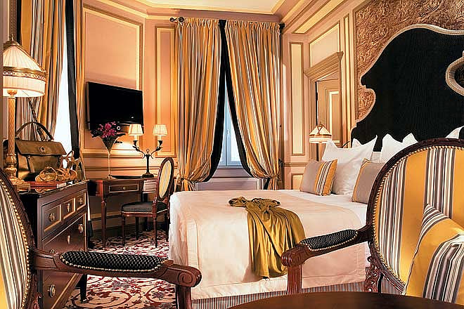 A room at The Grand Hotel Bordeaux