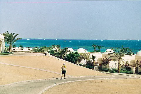 Oberoi, Sahl Hasheesh is an oasis of calm set against the sparkling blue of the sea