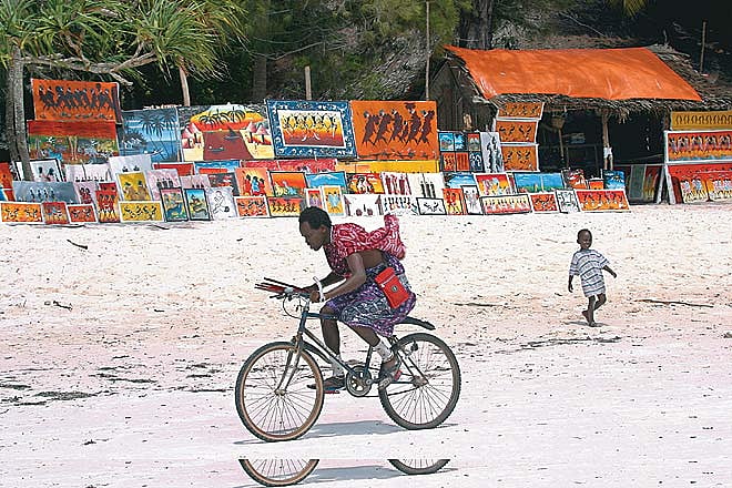 Art reigns even the beaches in Zanzibar