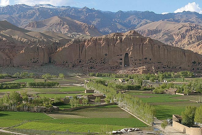 Bamyan Valley in the Hindukush Mountains