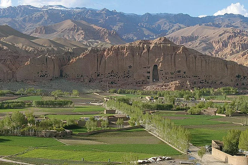 Bamyan Valley in the Hindukush Mountains