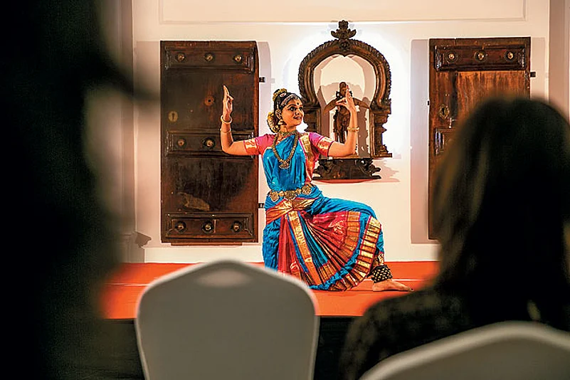 A Tanjore classical dancer
