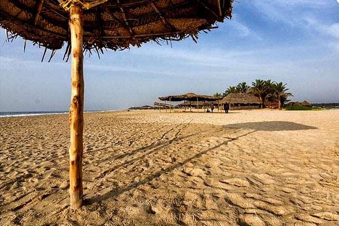 Paradise beach in Pondicherry