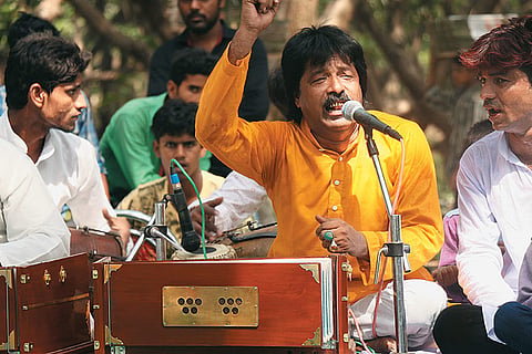 A Sufi performance in Kakori