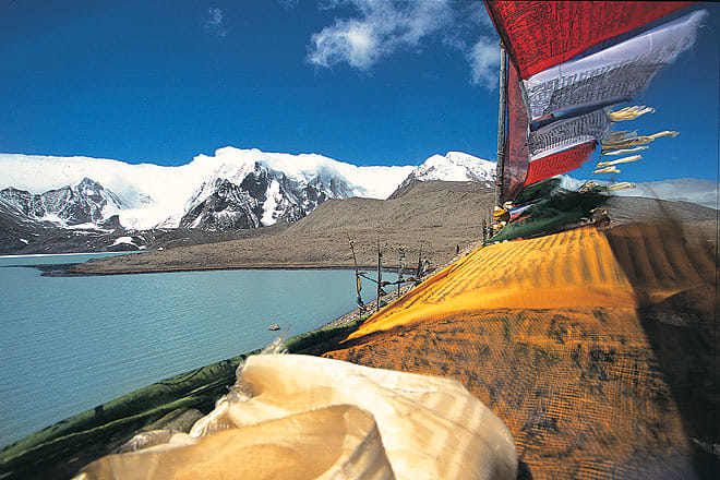 Gurudongmar is considered a sacred lake