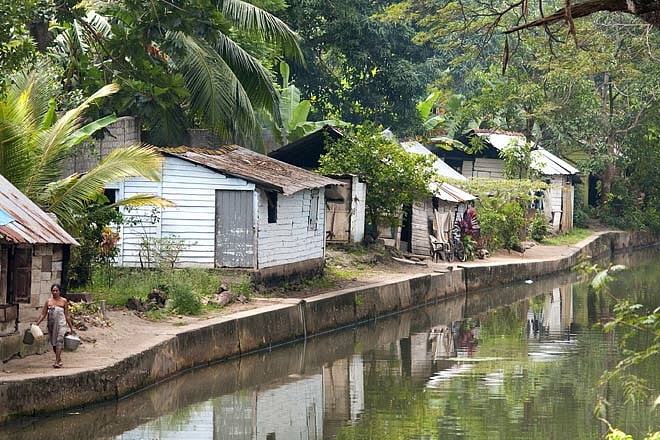 The village life around Kaziranga