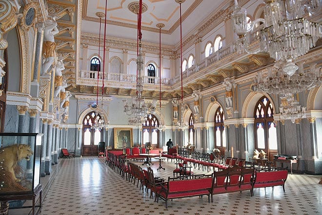 The Aina Mahal in the Darbargadh Palace complex