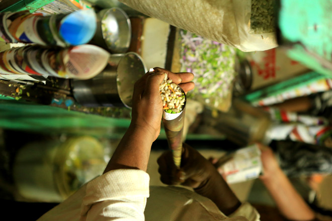 Churmura stall in civil lines Allahabad