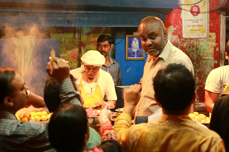 Shiv Chat Bhandar in Bairana is where the chat lovers go