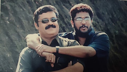 ഷാജി കൈലാസും സുരേഷ് ​ഗോപിയും