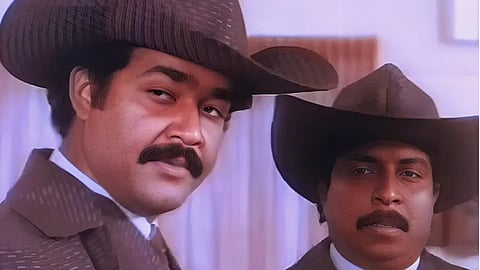 'പട്ടണപ്രവേശ'ത്തിൽ മോഹൻലാലും ശ്രീനിവാസനും