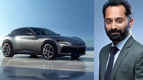 ഫെരാരി പ്യുറോസാം​ഗ്വേ,ഫഹദ് ഫാസിൽ