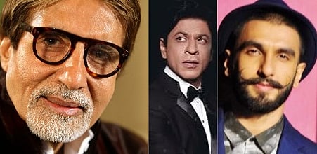  അമിതാഭ് ബച്ചൻ,ഷാരൂഖ് ഖാൻ,രൺവീർ സിങ്