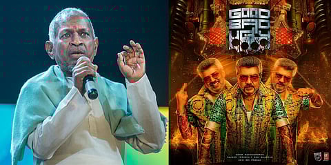 ഇളയരാജ,​ഗുഡ് ബാഡ് അഗ്ലി പോസ്റ്റർ