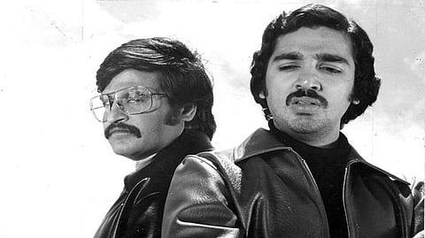 രജനികാന്തും കമൽഹാസനും 'ഇളമൈ ഊഞ്ഞാലാടുകിറുത്' എന്ന ചിത്രത്തിൽ