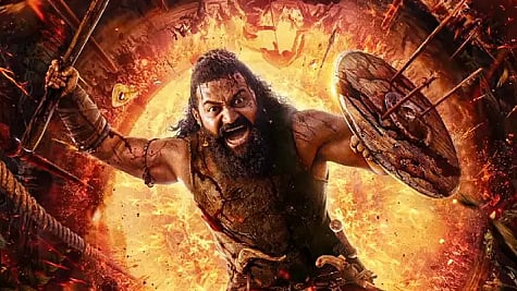 കാന്താരയുടെ പോസ്റ്ററിൽ ഋഷഭ് ഷെട്ടി