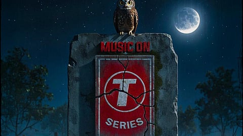 ക്രൗൺ സ്റ്റാർസ് എൻ്റർടെയ്ൻമെൻ്റും ടി സീരീസ് സഹകരിക്കുന്ന കറക്കം സിനിമയുടെ പോസ്റ്റർ